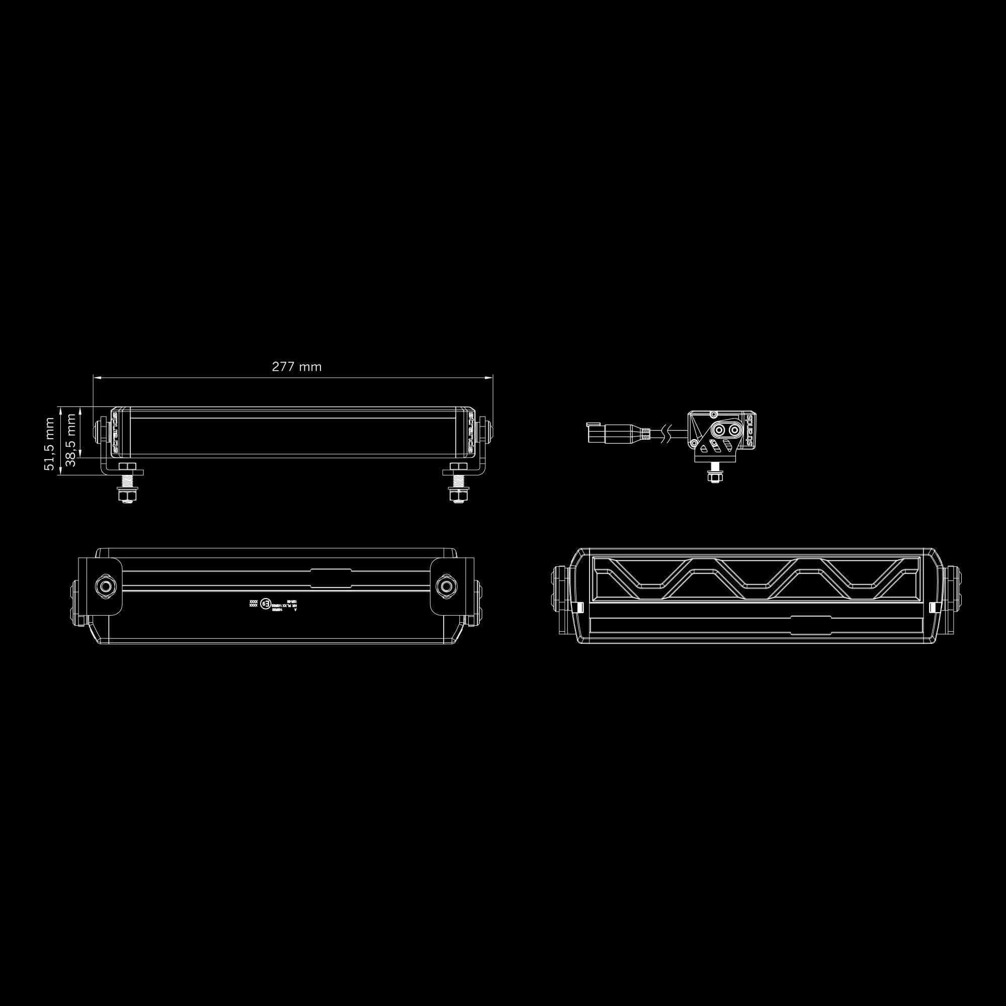 Strands FIREFLY LED BAR 10″