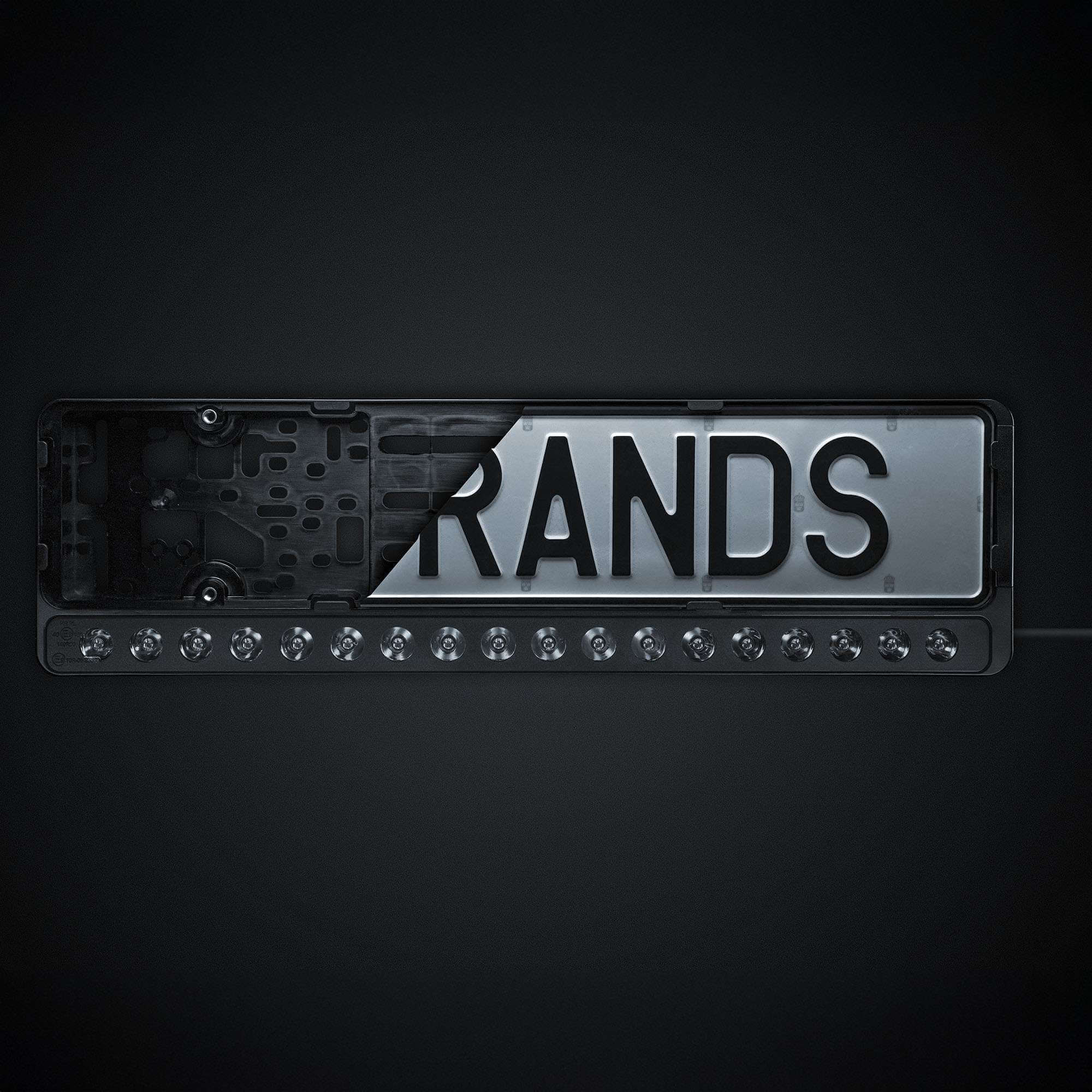 Strands NUUK E-LINE BLACK LED BAR 20″
