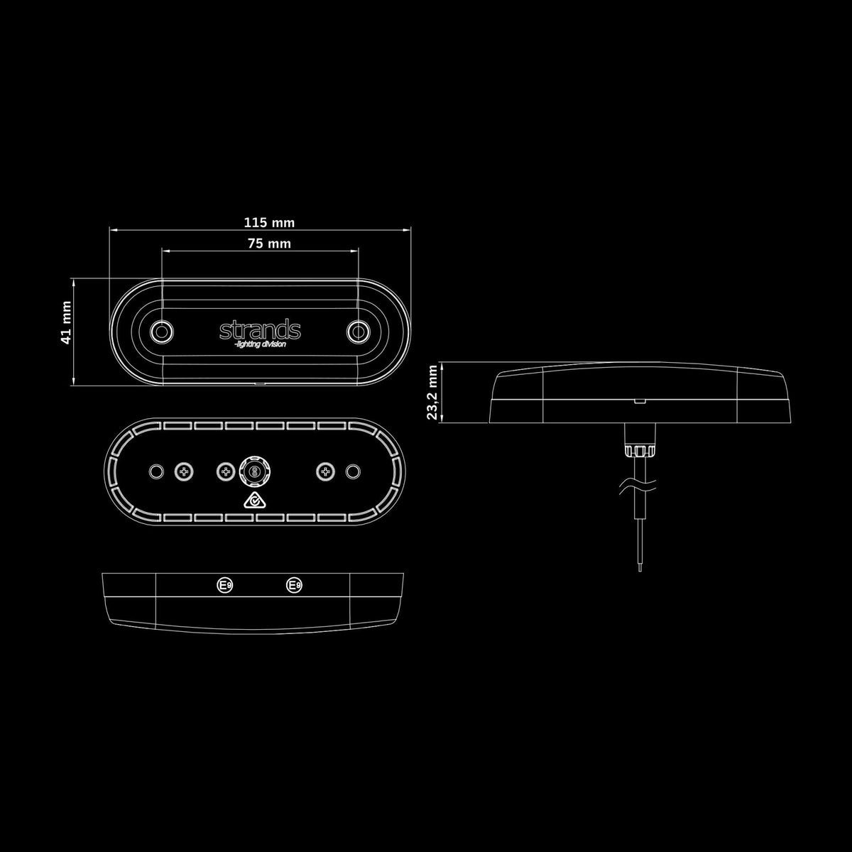 Strands FOR9T GRAVITY FRONT POSITION LIGHT