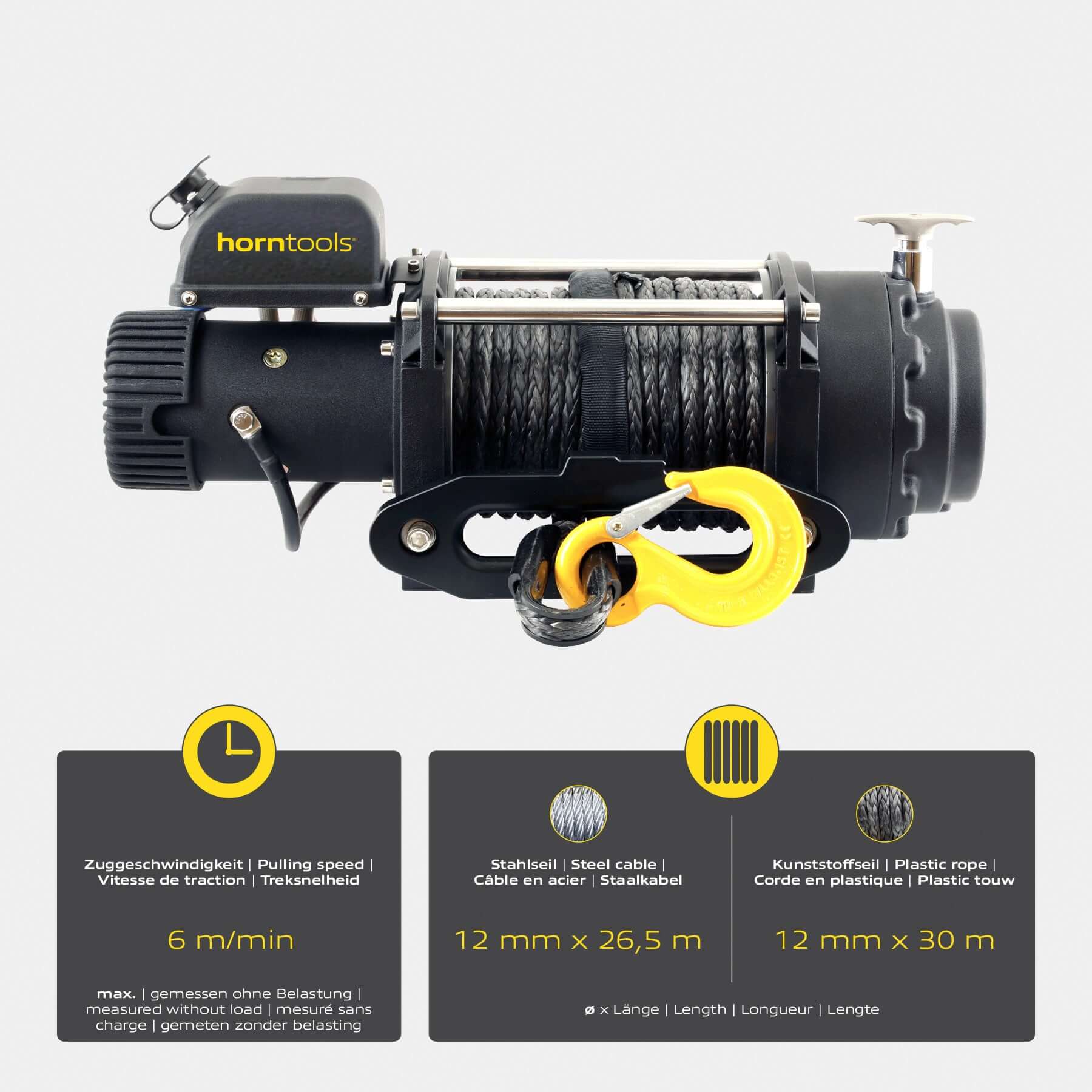Elektrische Seilwinde Sigma 8,0 Tonnen