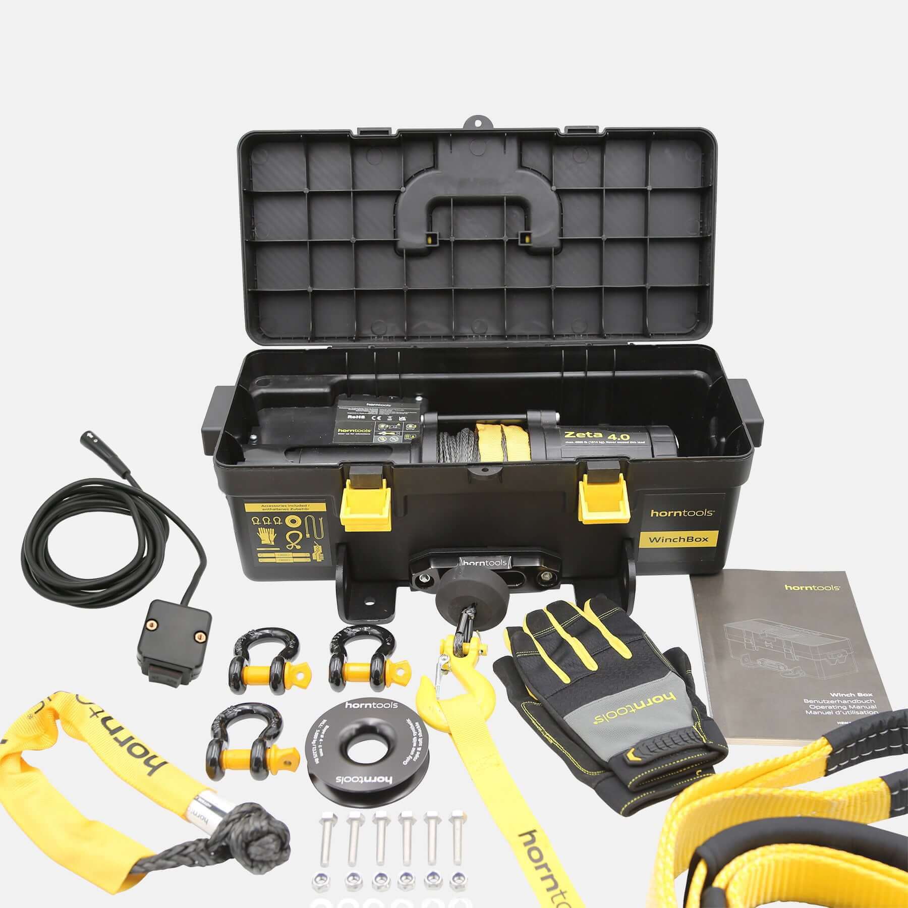 Winch Box - Mobile Seilwinde 1,8 Tonnen