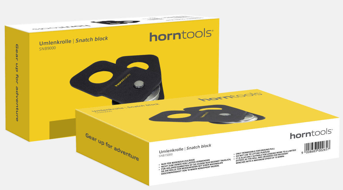 Umlenkrolle Beta, 10t Bruchlast / 2.5t WLL