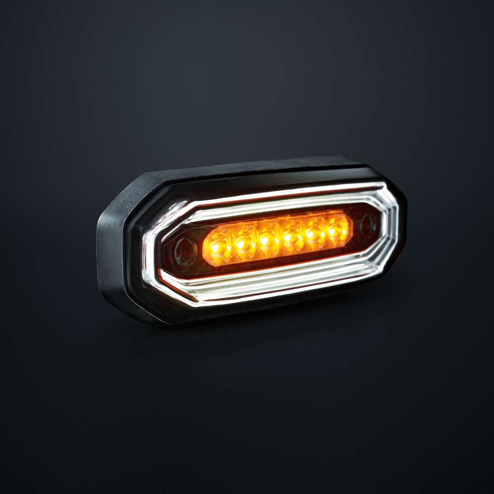 Strands FOR9T AURA DIRECTIONAL WARNING LIGHT 6 LED White/Amber