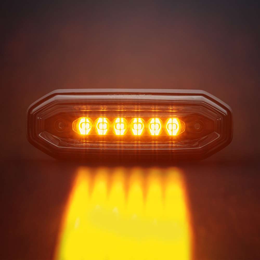 Strands FOR9T AURA DIRECTIONAL WARNING LIGHT 6 LED White/Amber
