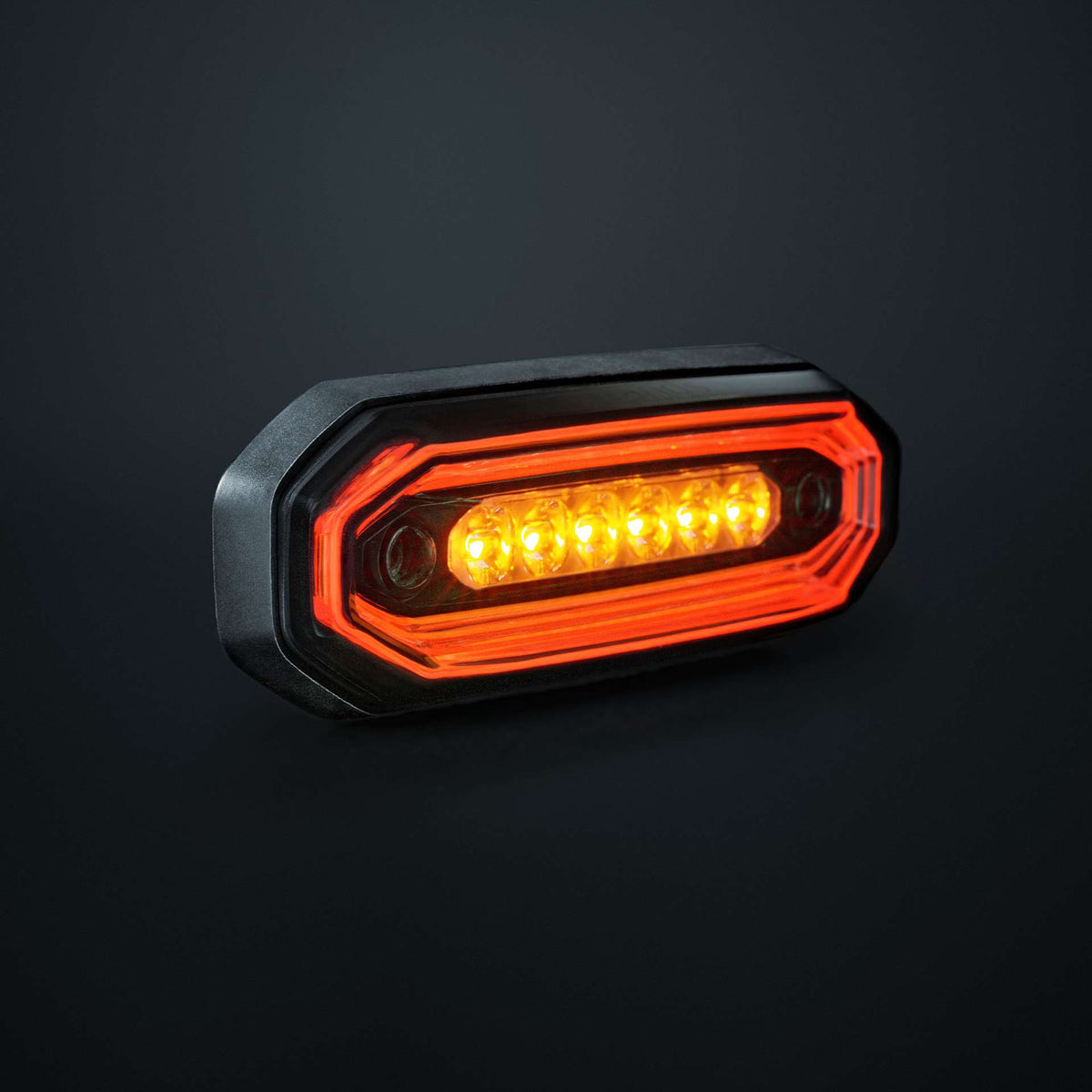 Strands FOR9T AURA DIRECTIONAL WARNING LIGHT 6 LED Red/Amber