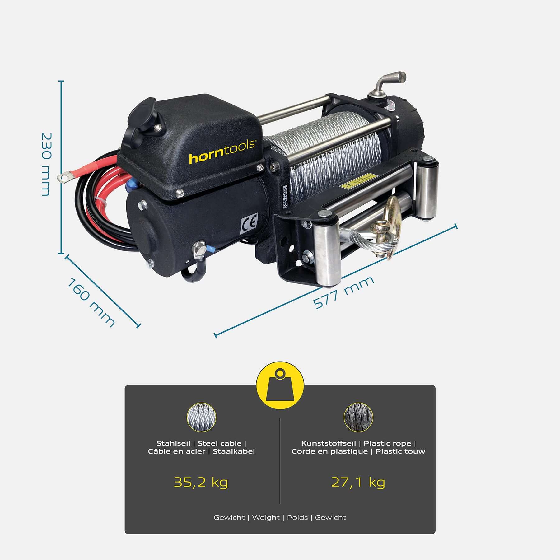 Winch Alpha 5.4 tons Quick