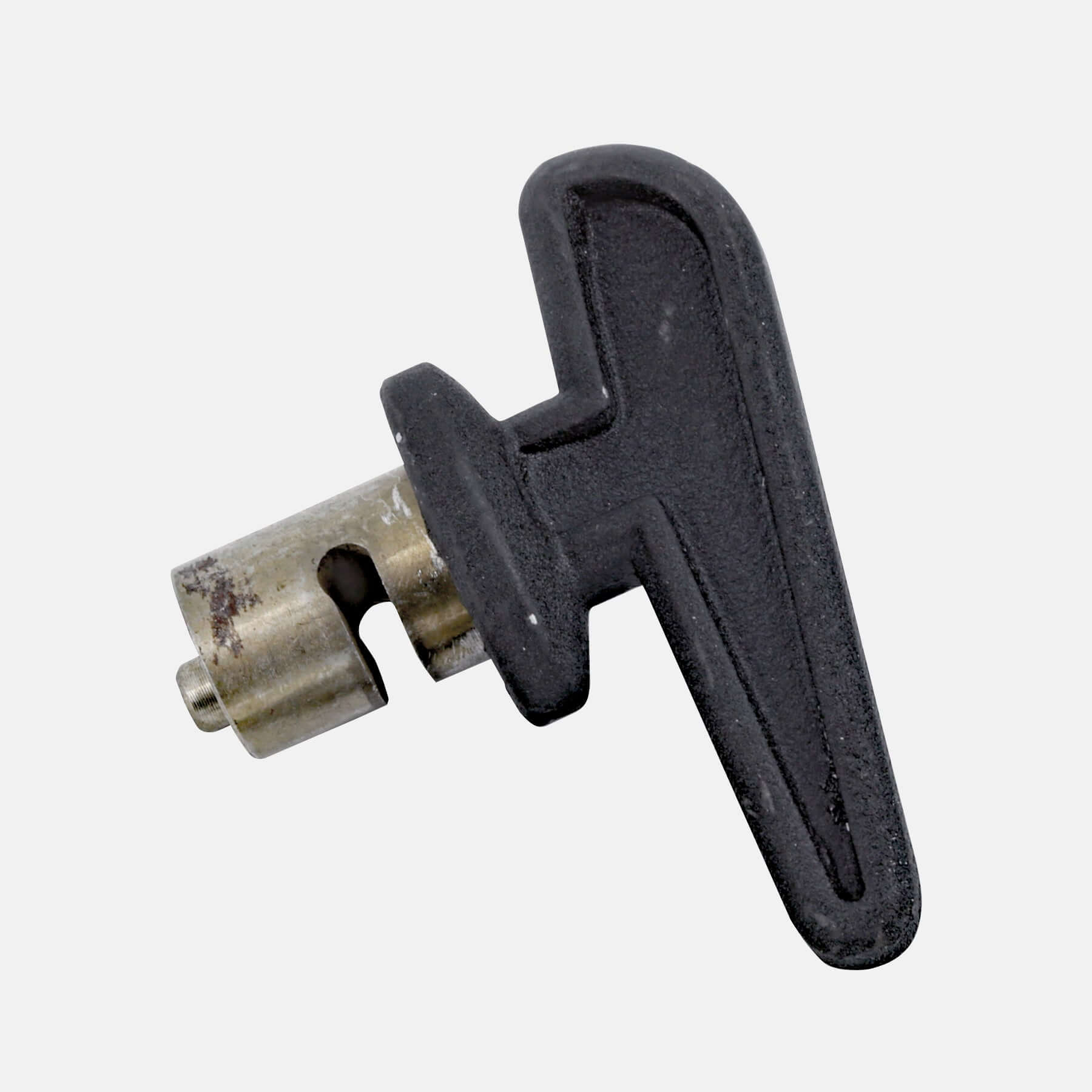 Winch clutch lever
